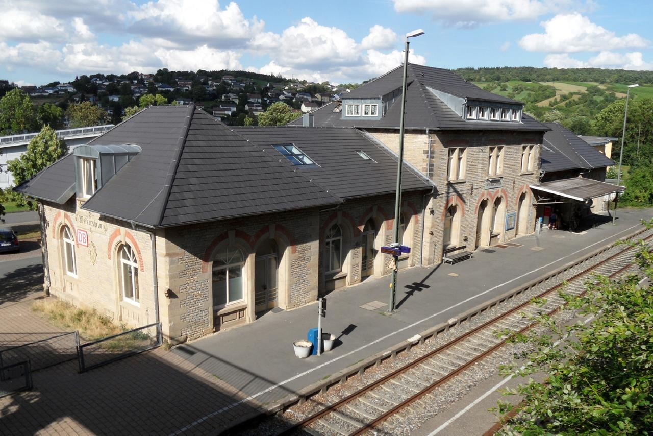 Im Bahnhof - Gästezimmer - Weikersheim Exterior foto